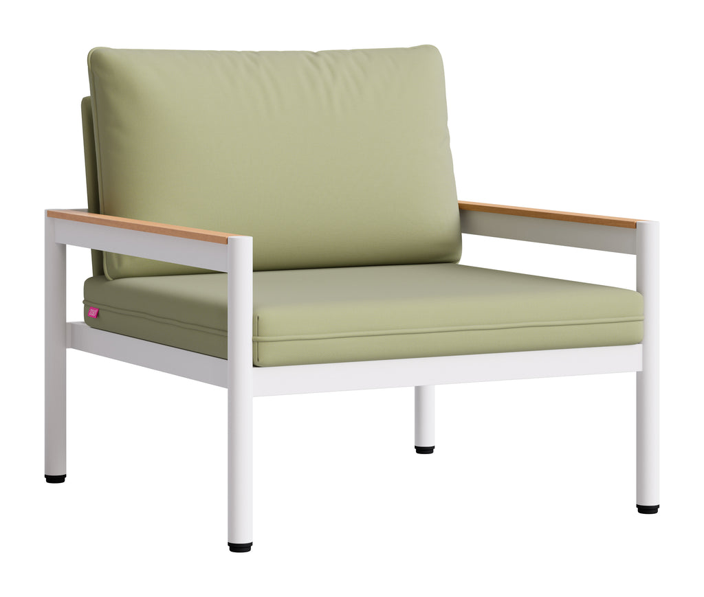 Zuo Lychee Armchair Green