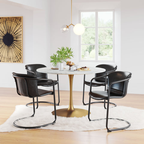 Zuo Constance Ceiling Lamp Brass