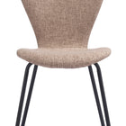 Zuo Tollo Dining Chair (Set of 2) Brown
