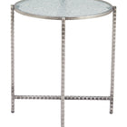 Zuo Vetro Side Table Silver