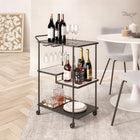 Zuo Constanza Bar Cart Black