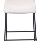 Zuo Smart Counter Stool (Set of 2) Ivory