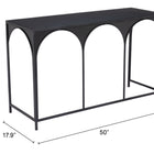 Zuo Loriet Console Table Black