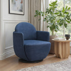 Zuo Bant Swivel Chair Blue