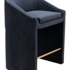 Zuo Emas Counter Stool Midnight Gray