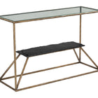 Zuo Ranol Console Table Brass