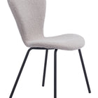 Zuo Thibideaux Dining Chair (Set of 2) Light Gray