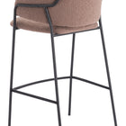 Zuo Marcel Barstool (Set of 2) Brown