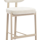 Zuo Aurea Counter Stool (Set of 2) Light Gray