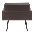 Zuo Mechy Side Table Brown