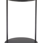 Zuo Nodo Side Table Brown & Black