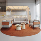 Zuo Lireen Coffee Table Set (2-Piece) Natural & Ivory