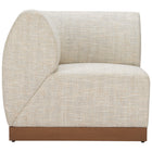 Zuo Christy Corner Chair Beige