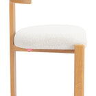 Zuo Tiana Dining Chair Natural & Beige