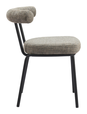 Zuo Kede Dining Chair (Set of 2) Green Tweed