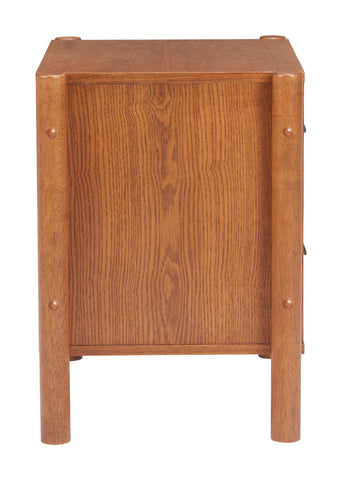 Zuo Beleza Nightstand Walnut