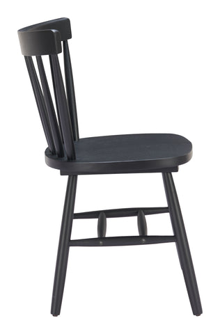 Zuo Tyce Dining Chair (Set of 2) Black