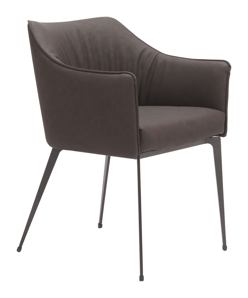 Zuo Belmont Dining Chair Brown
