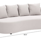 Zuo Sunny Isles Sofa Beige