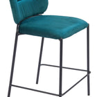 Zuo Plat Counter Stool (Set of 2) Green