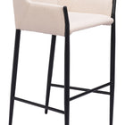Zuo Andover Barstool Beige