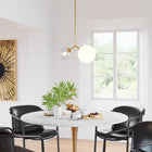 Zuo Constance Ceiling Lamp Brass