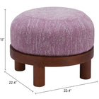 Zuo Gome Ottoman Wisteria Purple