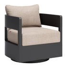 Zuo Foret Swivel Chair Black