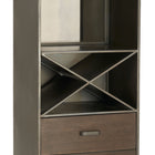 Zuo Hole Bar Cabinet Bronze