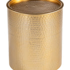 Zuo Coldveil Storage Side Table Gold