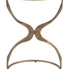 Zuo Tempus Accent Table Black & Brass