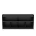 Manhattan Comfort Viennese Contemporary Modern 62" Sideboard in Black