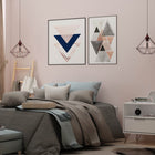 Manhattan Comfort Rockefeller Mid-Century Modern 20" Nightstand in White (1-Drawer)