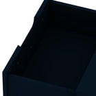 Manhattan Comfort Rockefeller Mid-Century Modern 2-Piece Dresser Set in Midnight Blue