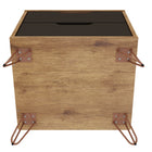 Manhattan Comfort Rockefeller Mid-Century Modern 2-Piece Dresser Set in Gray