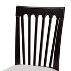 Baxton Studio Lore Modern and Contemporary Grey Fabric Upholstered and Dark Brown Finished Wood 7-Piece Dining Set