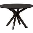 Baxton Studio Jana Modern Grey Fabric and Espresso Brown Finished Wood 7-Piece Dining Set