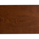 Baxton Studio Cherese Modern and Contemporary Grey Fabric Upholstered and Walnut Brown Finished 5-Piece Wood Dining Set