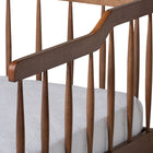 Baxton Studio Muriel Modern and Transitional Walnut Brown Finished Wood Expandable Twin Size to King Size Spindle Daybed