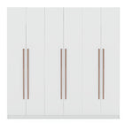 Manhattan Comfort Gramercy Contemporary Modern 82" Wardrobe Closet in White