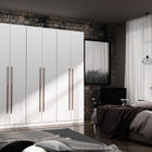 Manhattan Comfort Gramercy Contemporary Modern 82" Wardrobe Closet in White