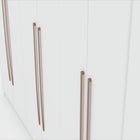 Manhattan Comfort Gramercy Contemporary Modern 82" Wardrobe Closet in White
