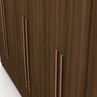 Manhattan Comfort Gramercy Contemporary Modern 82" Wardrobe Closet in Chestnut Brown