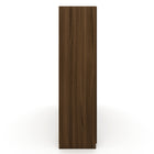 Manhattan Comfort Gramercy Contemporary Modern 82" Wardrobe Closet in Chestnut Brown