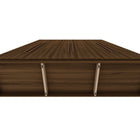Manhattan Comfort Gramercy Contemporary Modern 82" Wardrobe Closet in Chestnut Brown