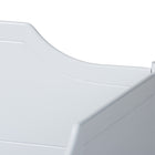 Baxton Studio Alya Classic Traditional Farmhouse White Finished Wood Twin Size Daybed