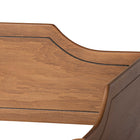 Baxton Studio Alya Classic Traditional Farmhouse Walnut Brown Finished Wood Twin Size Daybed with Roll-Out Trundle Bed