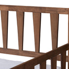 Baxton Studio Midori Modern and Contemporary Transitional Walnut Brown Finished Wood Twin Size Daybed