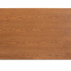 Baxton Studio Odessa Mid-Century Modern Grey Fabric Upholstered and Walnut Brown Finished Wood 3-Piece Dining Nook Set