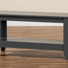 Baxton Studio Elada Modern and Contemporary Grey Finished Wood Coffee Table
